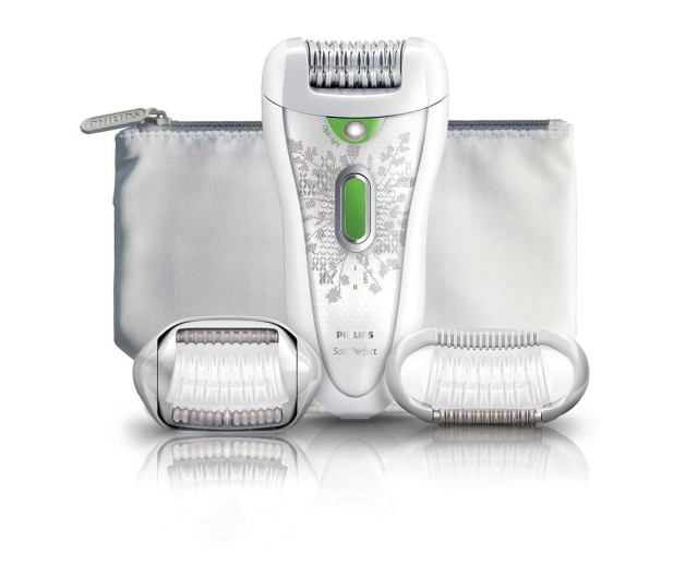 Philips SatinPerfect HP6570/00 biało-zielony - 126741 - zdjęcie 3